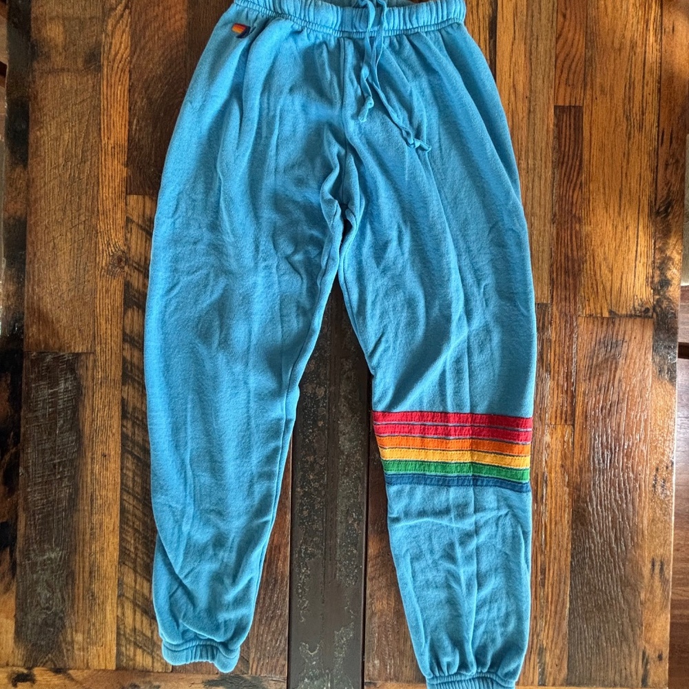 Aviator Nation 5 Stripe Sweat Pants